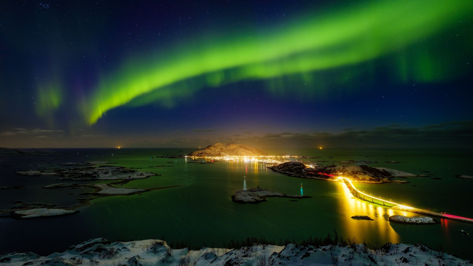 View towards Sommarøy, Norway