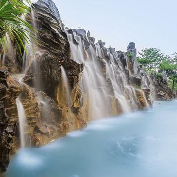 Waterfall at Parkview hotel, Taiwan