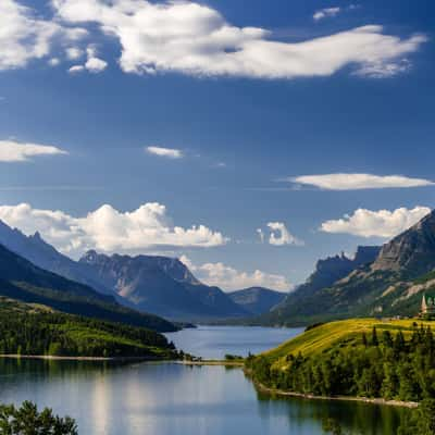 Waterton Lakes Viewpoint, Canada