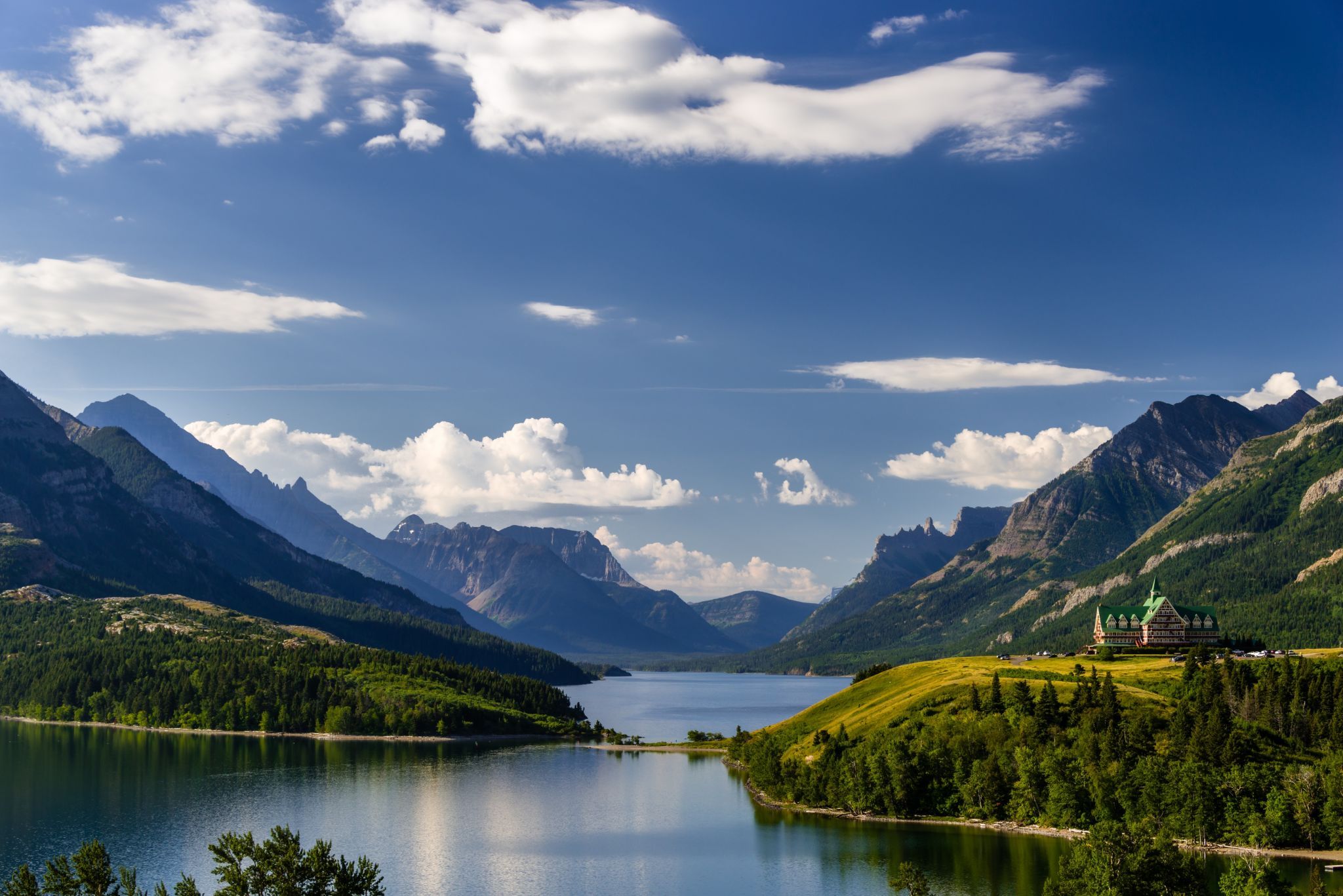 Waterton Lakes Viewpoint, Canada
