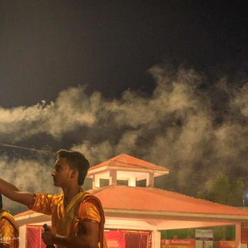 Aarti Hindu Religious Ritual Ganges, India