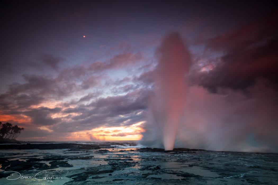 Alofa'aga Blowhole Savai'i  Samoa, Samoa