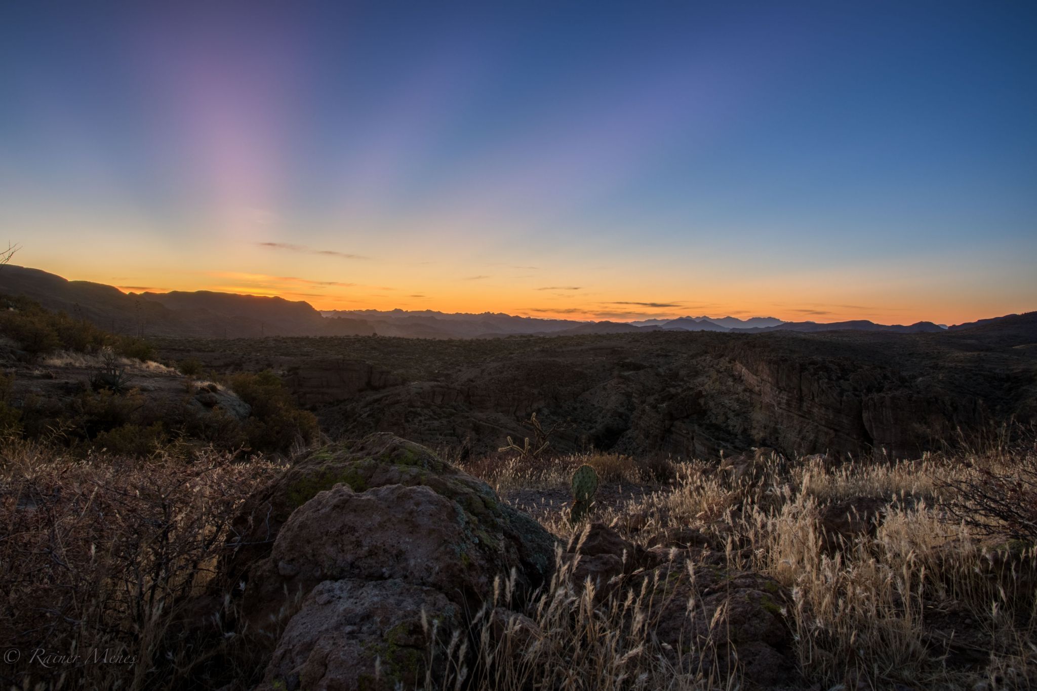 Apache trail lookout, USA