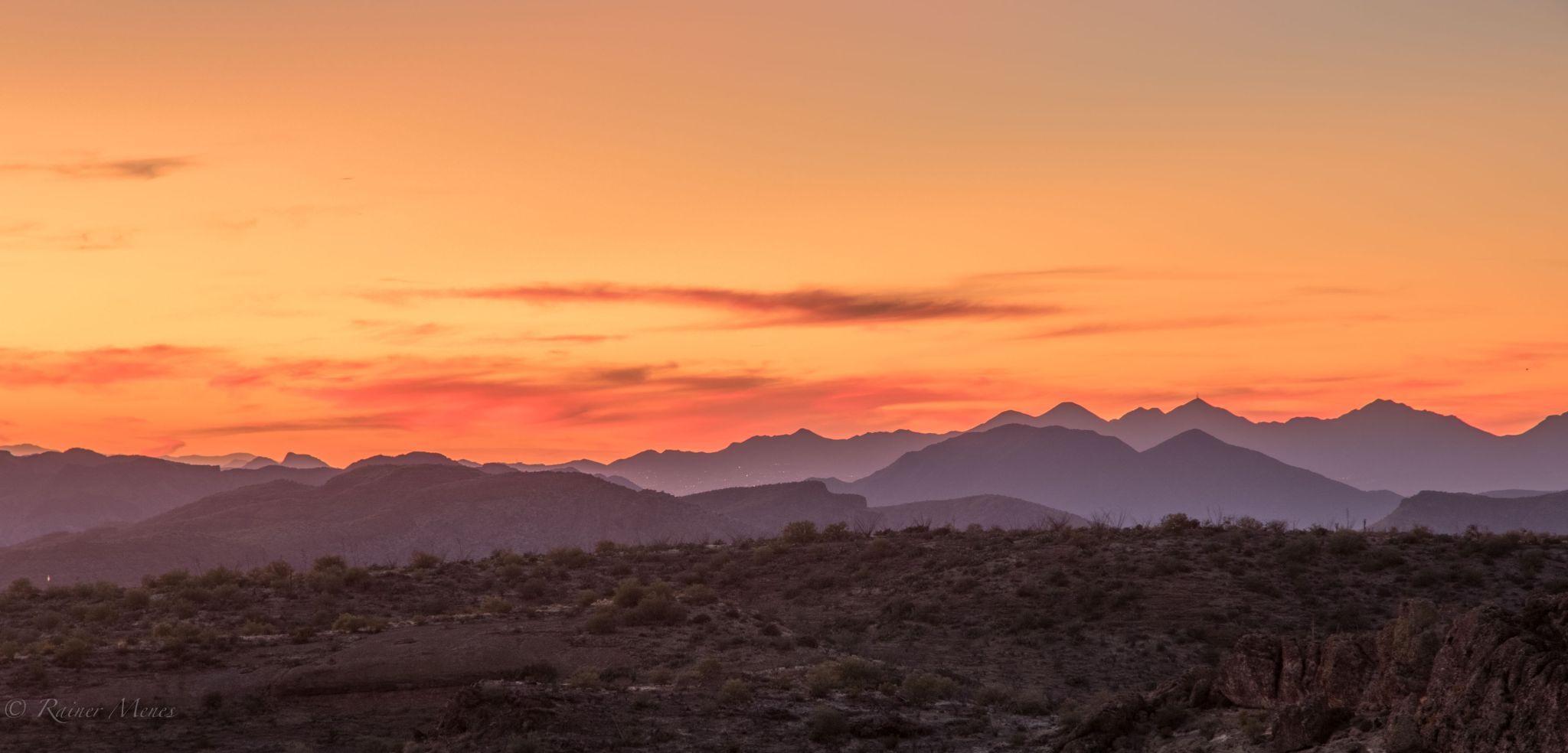 Apache trail lookout, USA