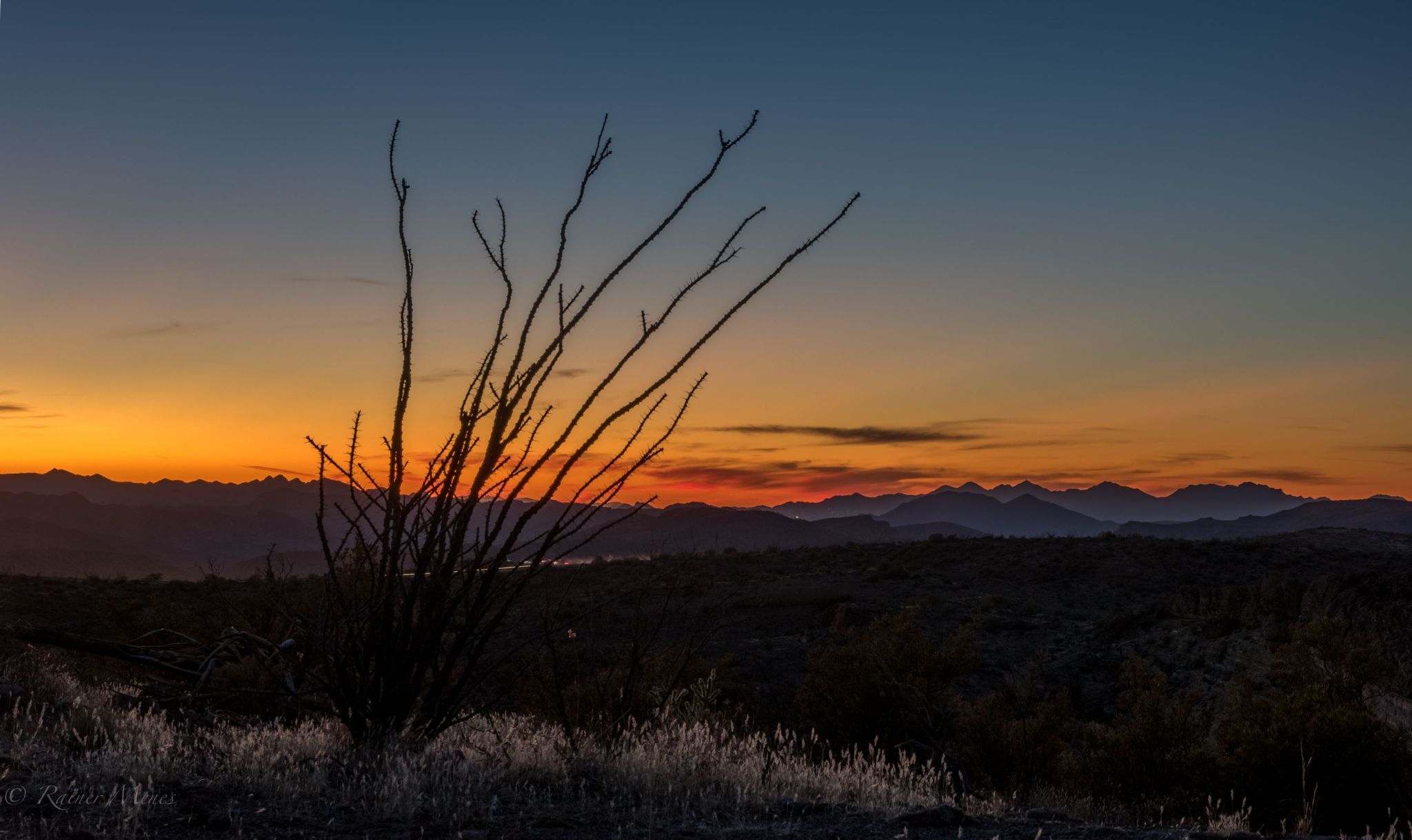 Apache trail lookout, USA