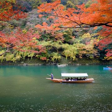 Arashiyama River Bank, Japan