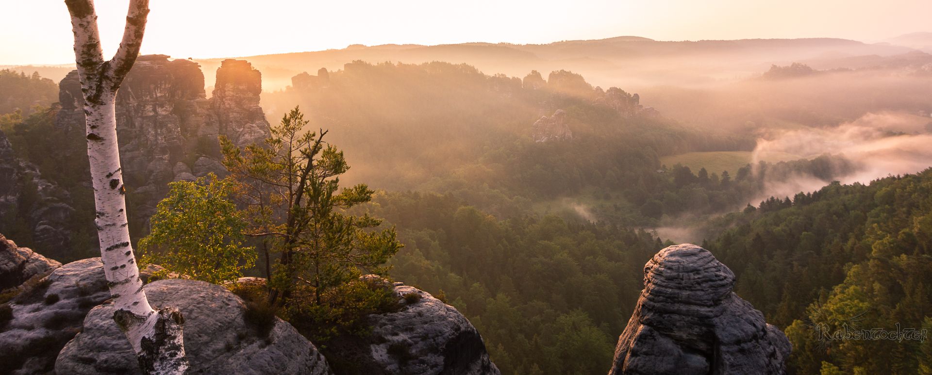 Bastei in Elbsandsteingebirge, Germany
