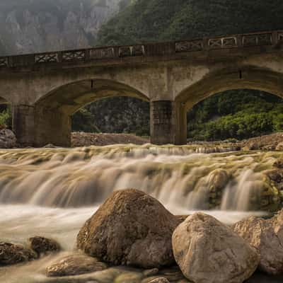 Bridge over Boka, Slovenia