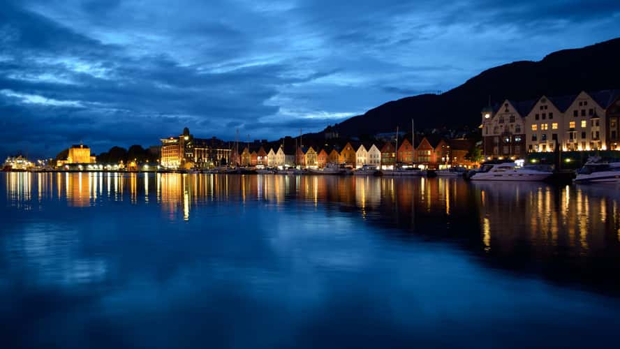 Bryggen - Bergen, Hordaland, Norway
