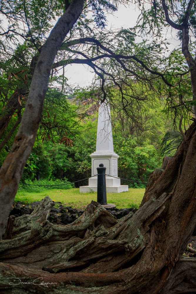 Captain Cook Monument Big Island, USA