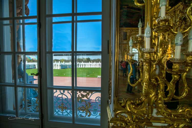 Catherine Palace inside and outside