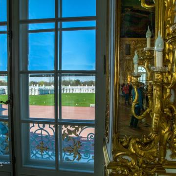 Catherine Palace inside and outside, Russian Federation