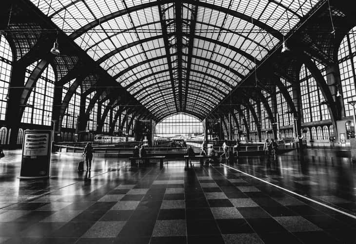 Central Station from the inside, Antwerp