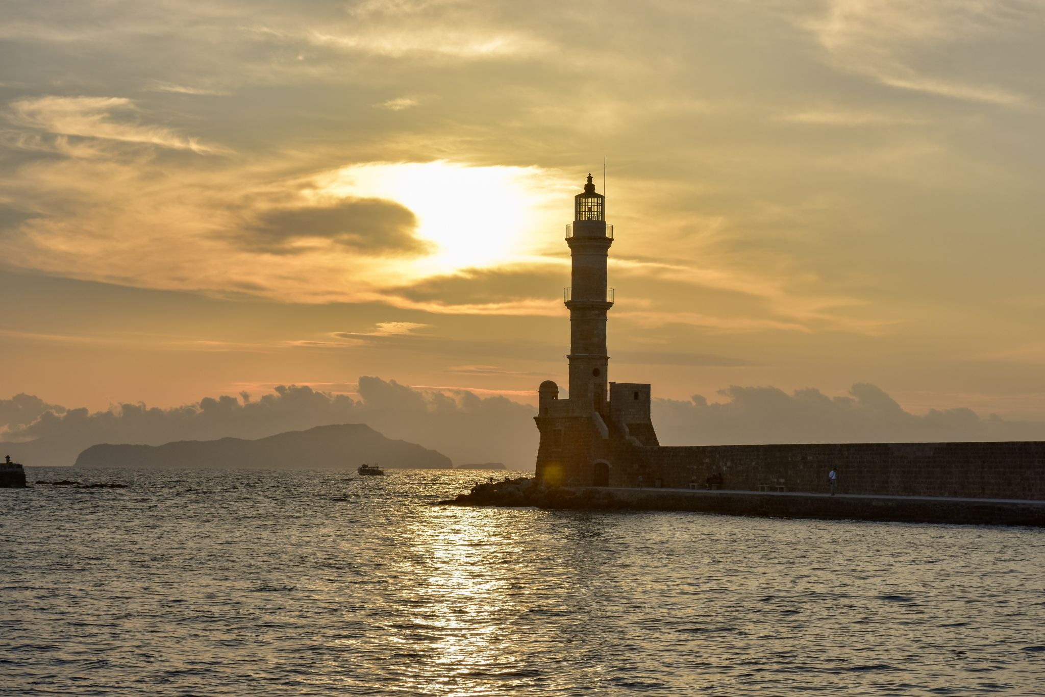 Chania Harbour, Greece