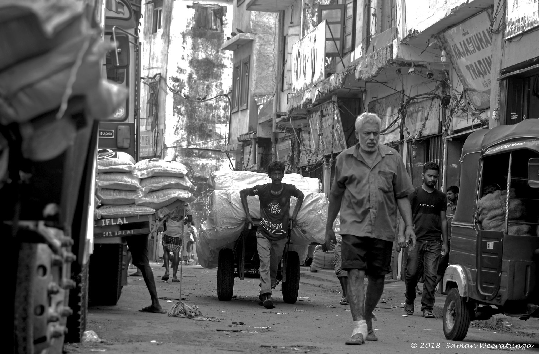 Close-up Portraits At Pettah Manning Market, Sri Lanka