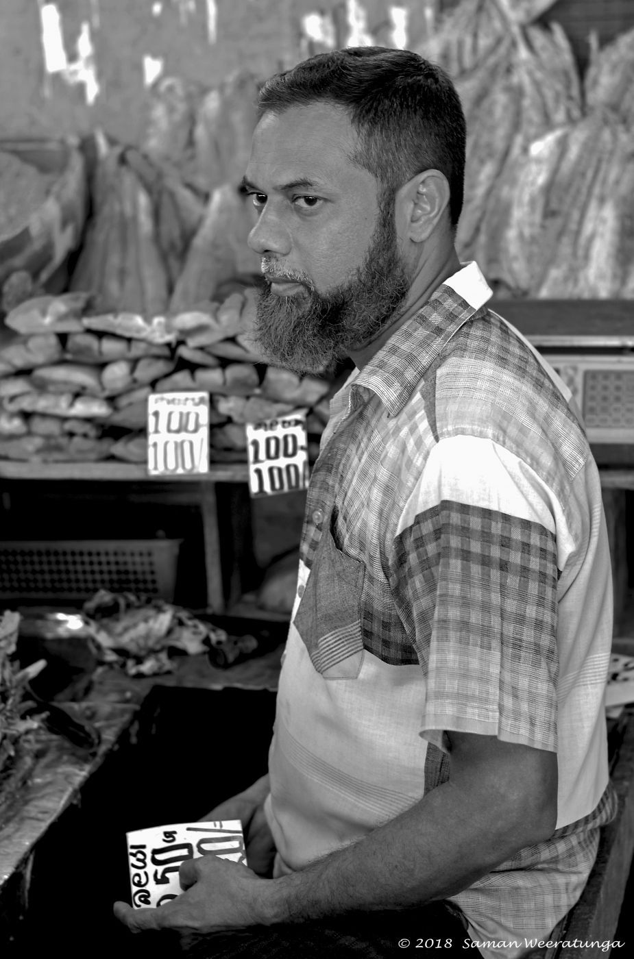Close-up Portraits At Pettah Manning Market, Sri Lanka