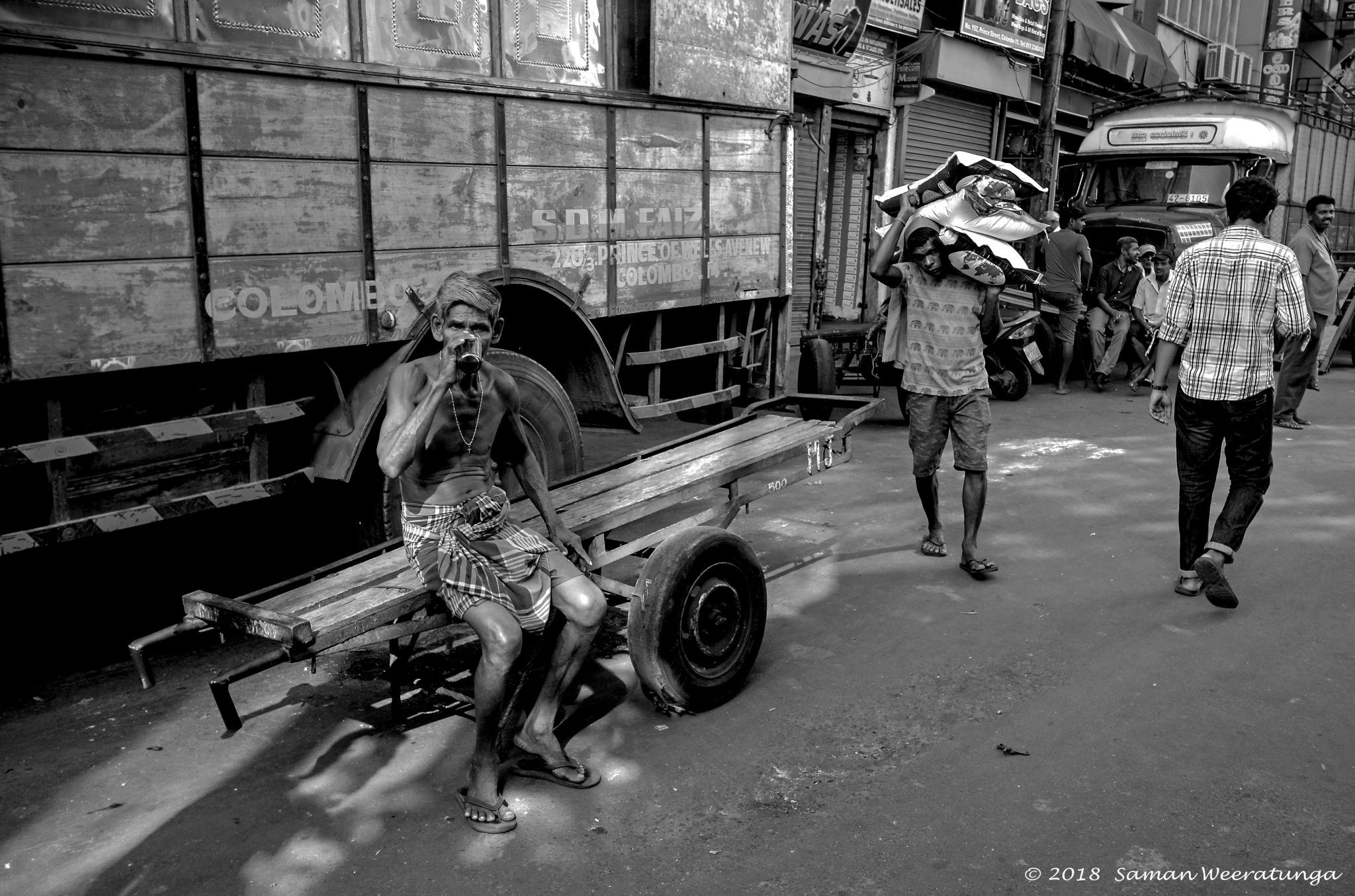Close-up Portraits At Pettah Manning Market, Sri Lanka