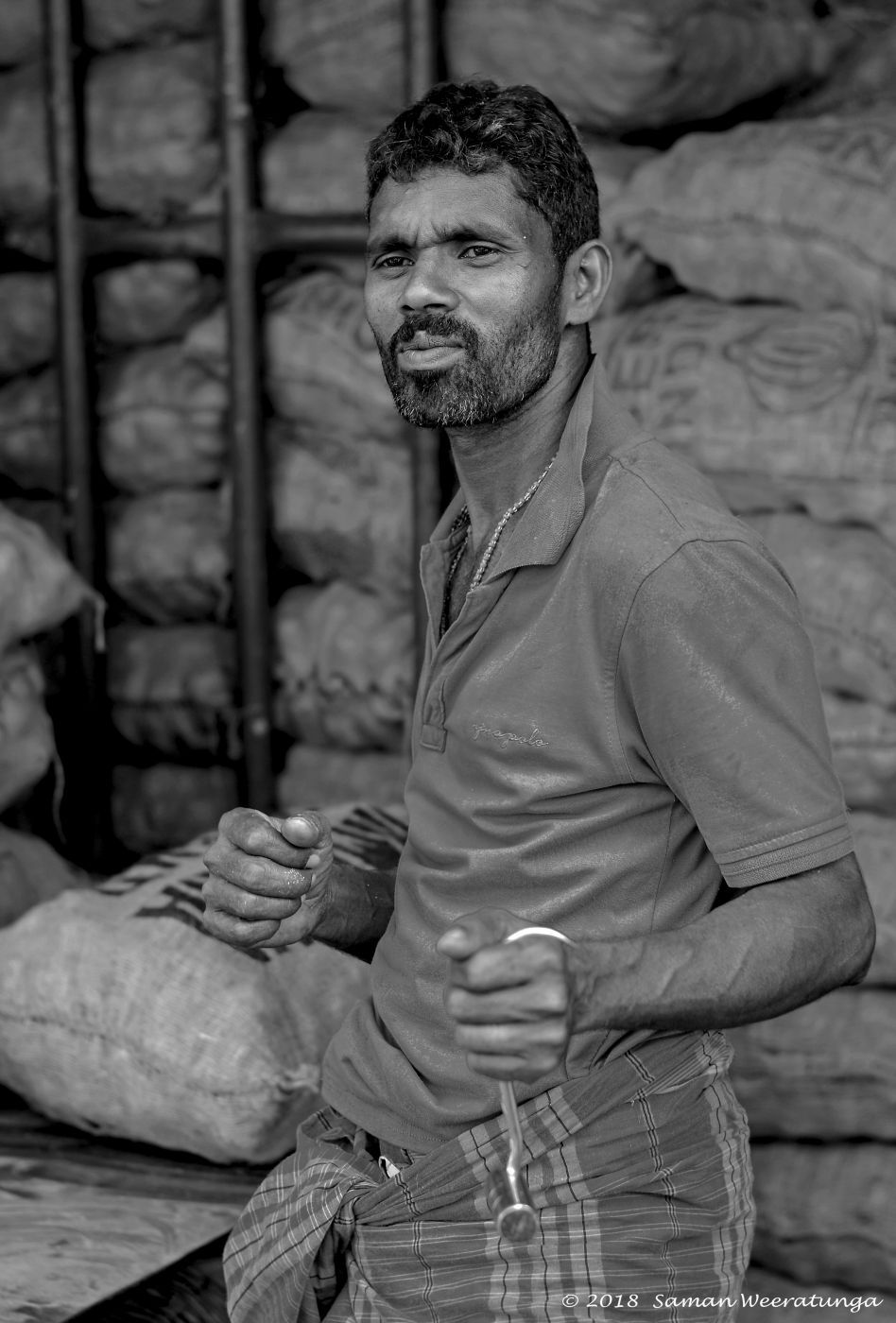 Close-up Portraits At Pettah Manning Market, Sri Lanka