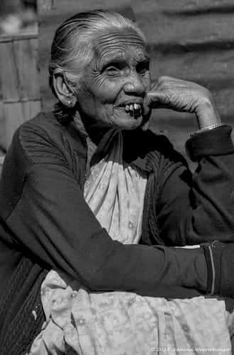 Close-up Portraits Of Tea Plantation Workers