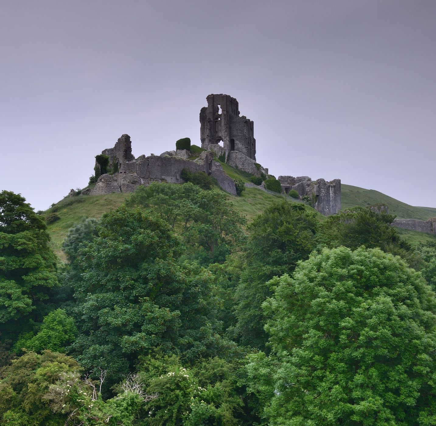 Corfe Castle, Dorset, United Kingdom
