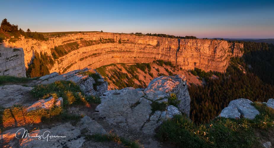 Creux du Van sunrise