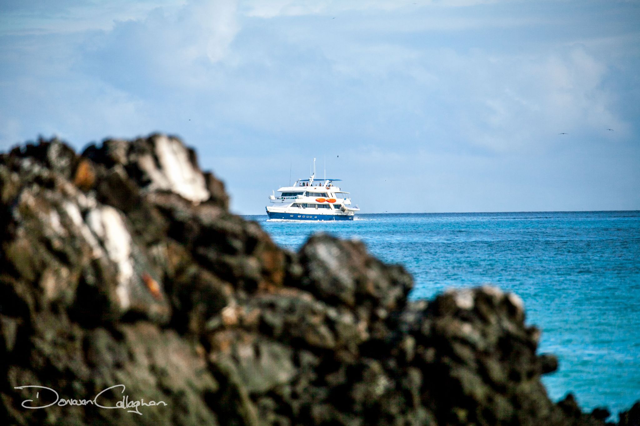 Cruise Boat for Galapagos Islands, Ecuador