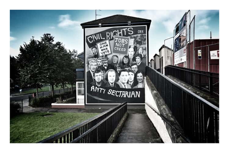Derry, Stadt des Aufstands und der Wandmalerei