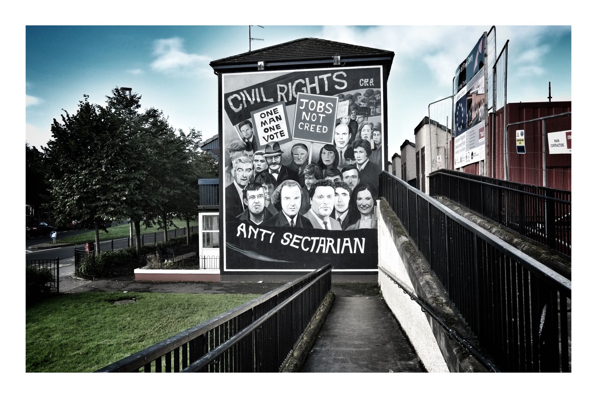 Derry, Stadt des Aufstands und der Wandmalerei, United Kingdom