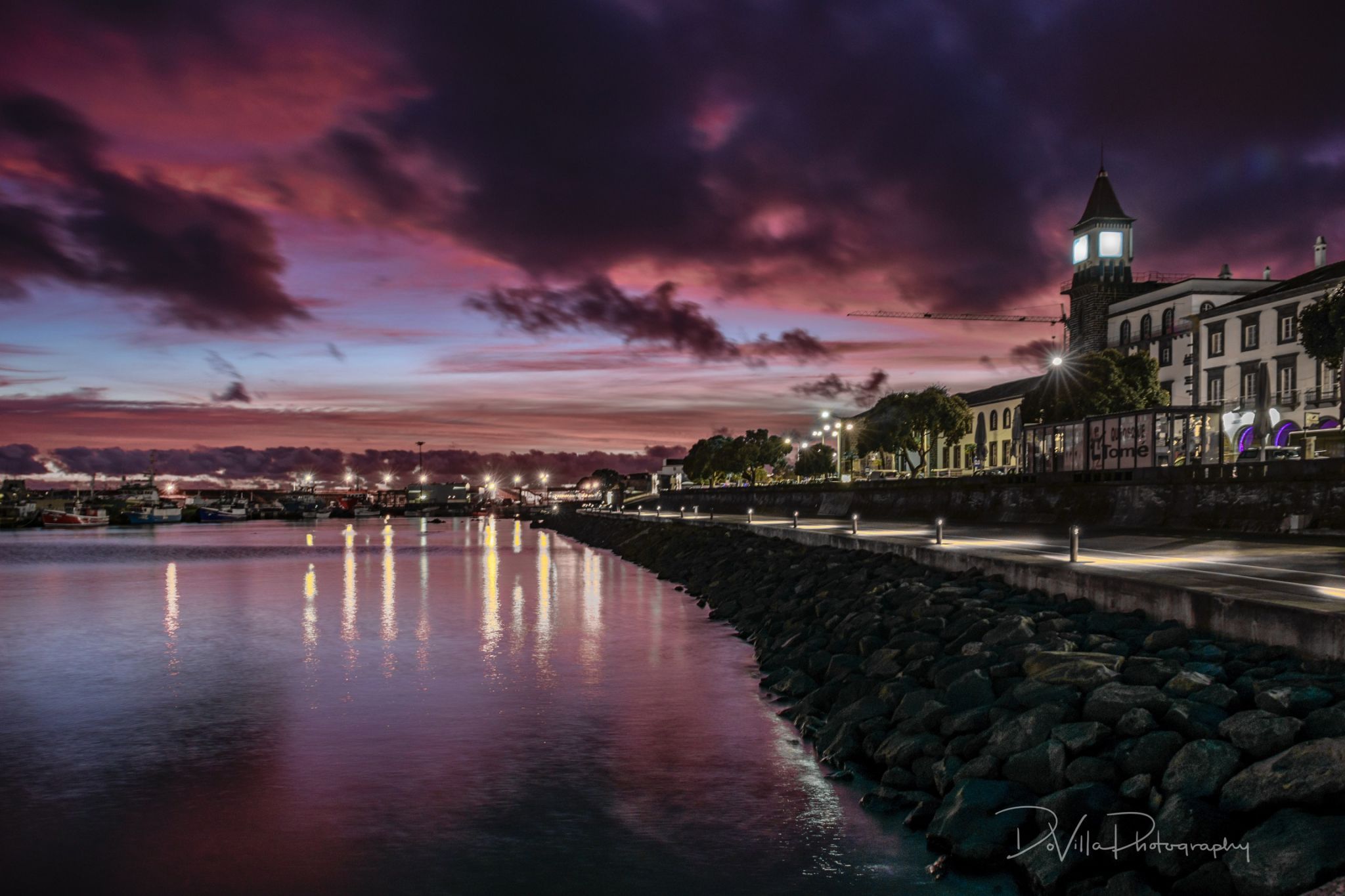 Downtown Ponta Delgada, Portugal