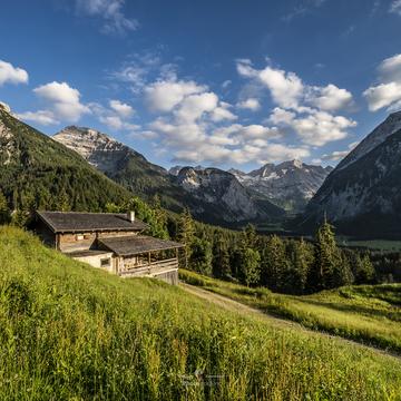 Eng view to the Karwendel, Austria