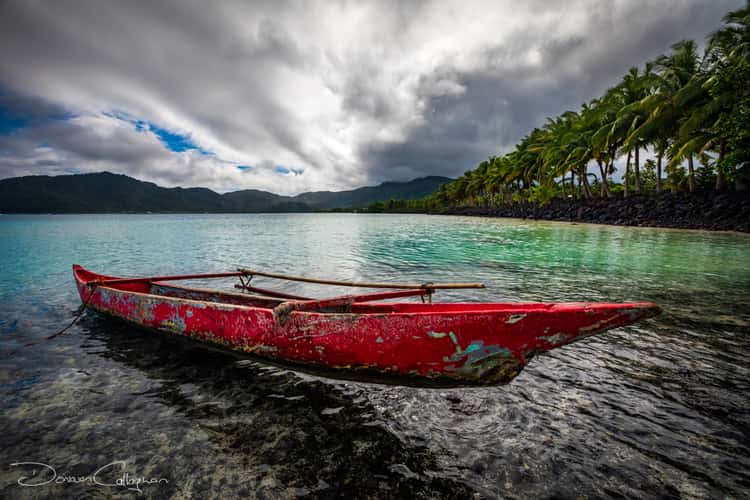 Fishing Boat on the Coast