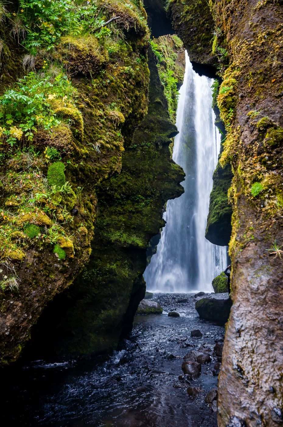 Gljufrafoss near Seljalandsfoss, Iceland