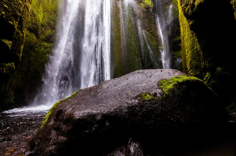 Gljufrafoss near Seljalandsfoss