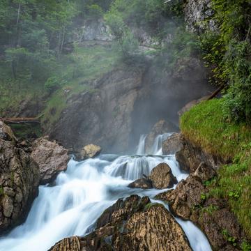 Golling Wasserfall Upper View, Austria