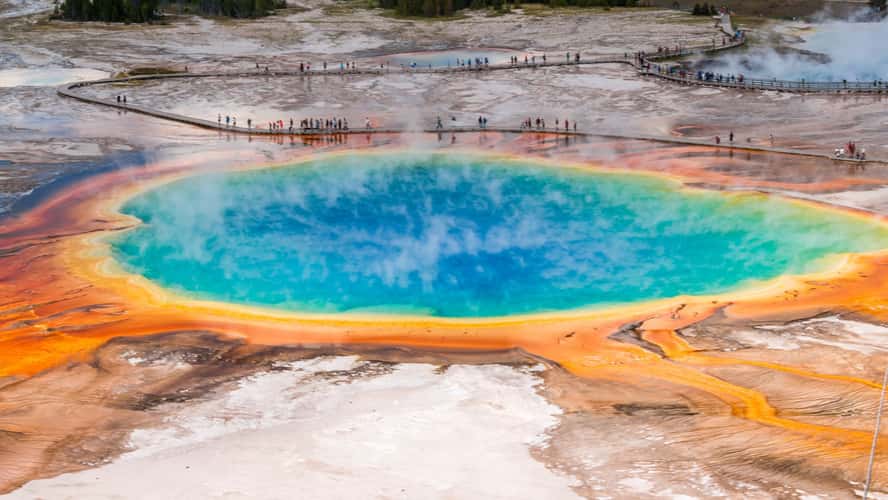Grand Prismatic Spring, Yellowstone National Park