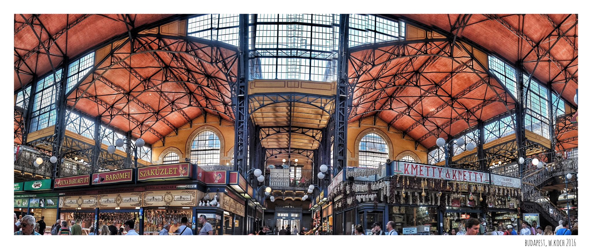 Great Market Hall Budapest, Hungary