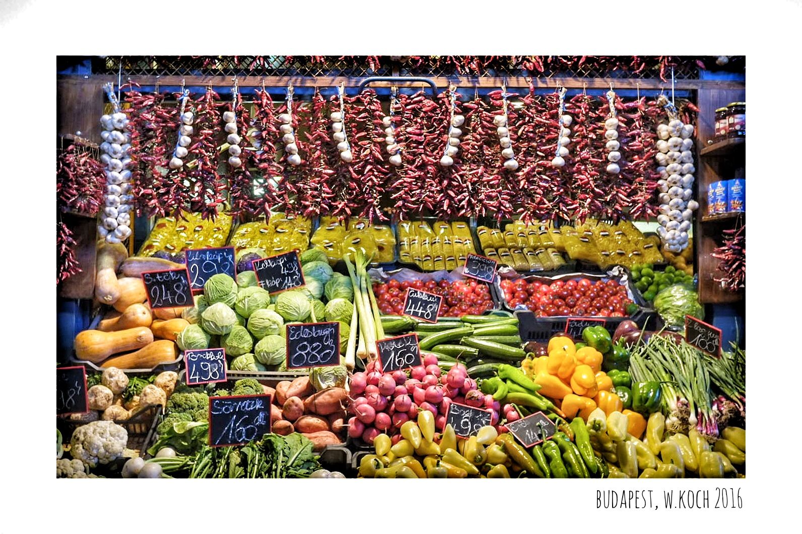 Great Market Hall Budapest, Hungary