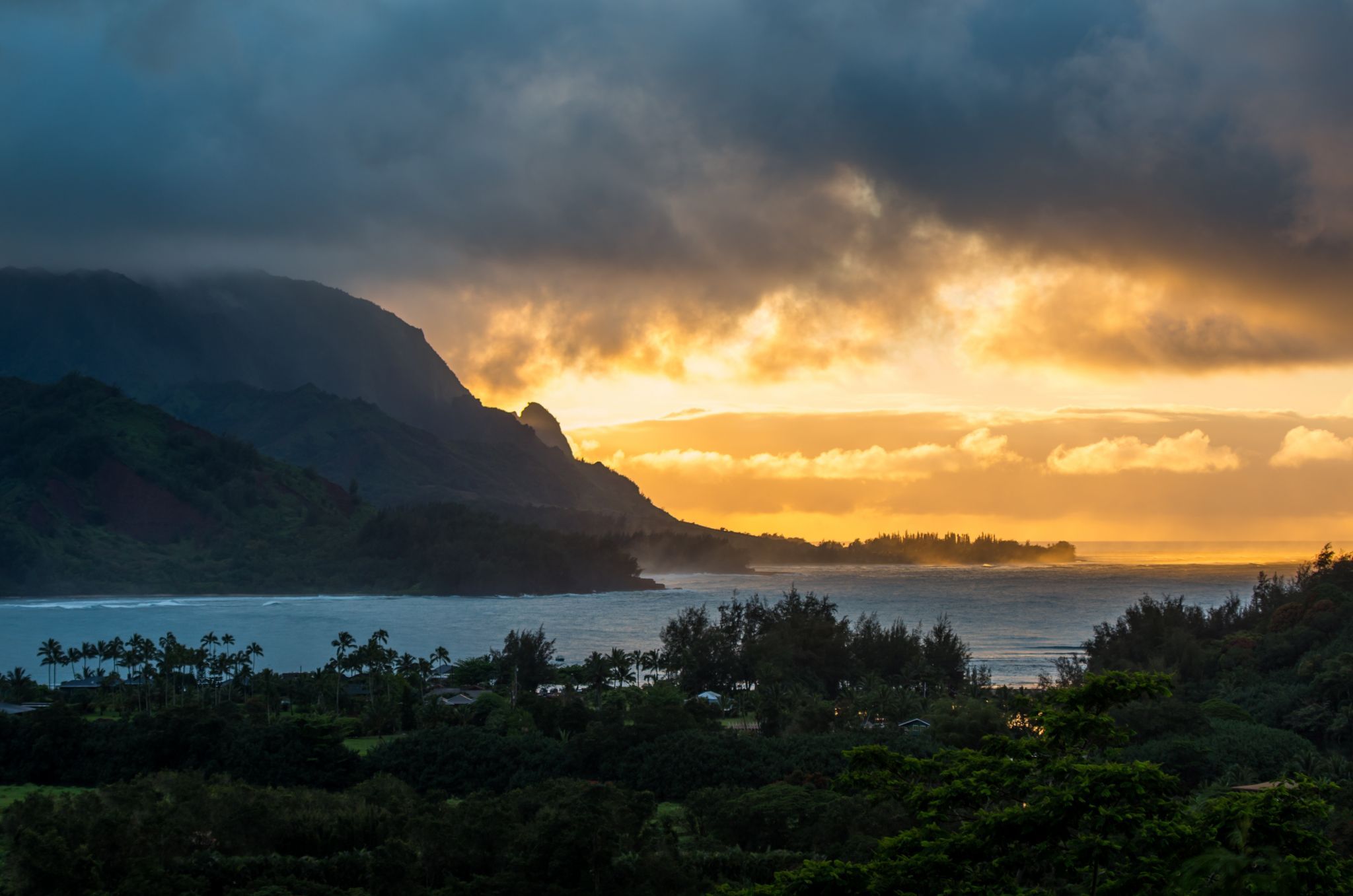 Hanalei Bay Lookout, USA