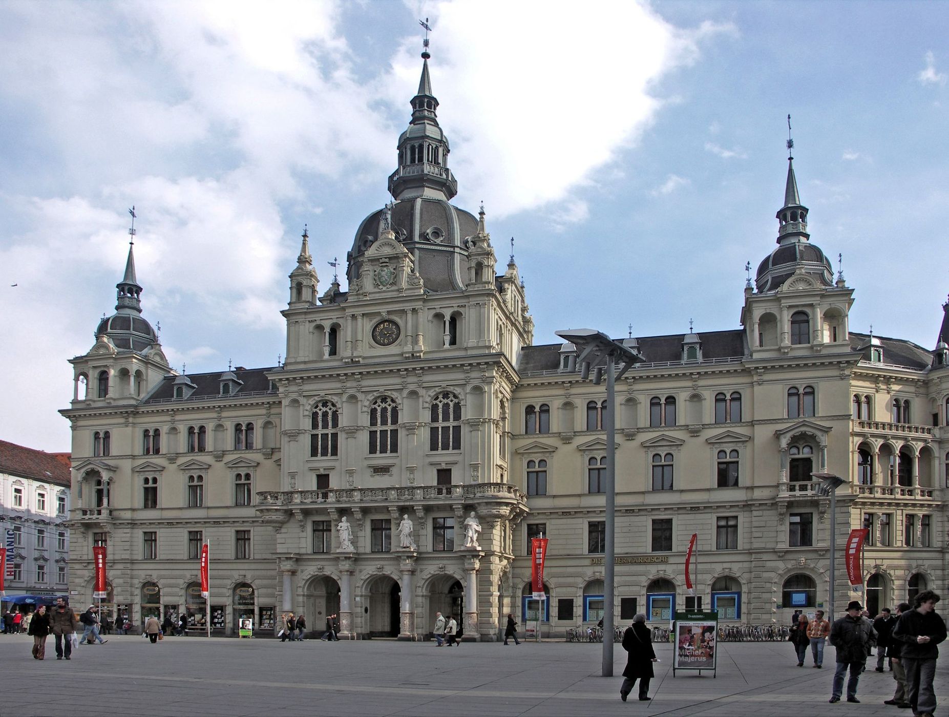 Herrengasse in Graz, Austria