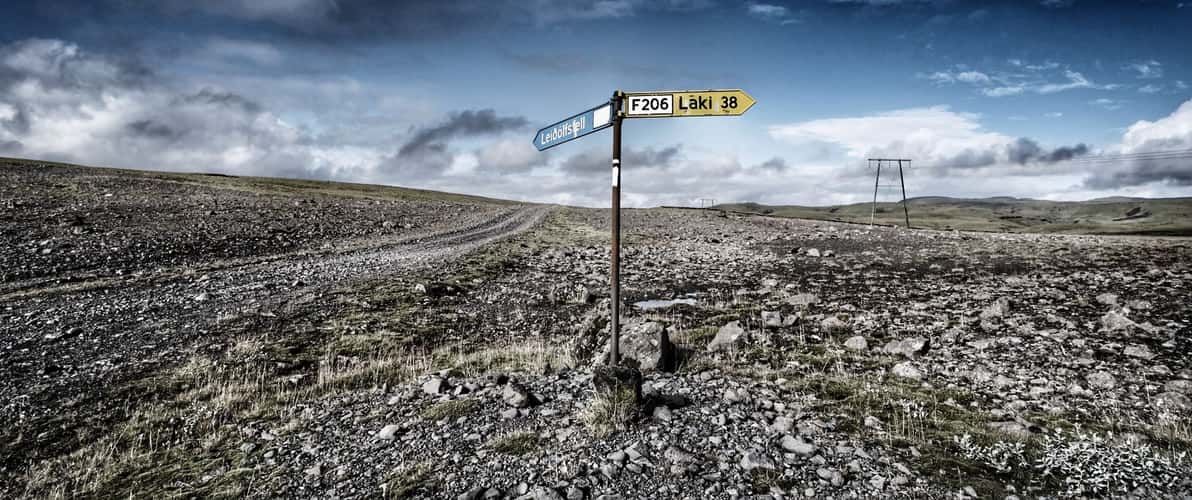 Highlandroute to Laki, Iceland