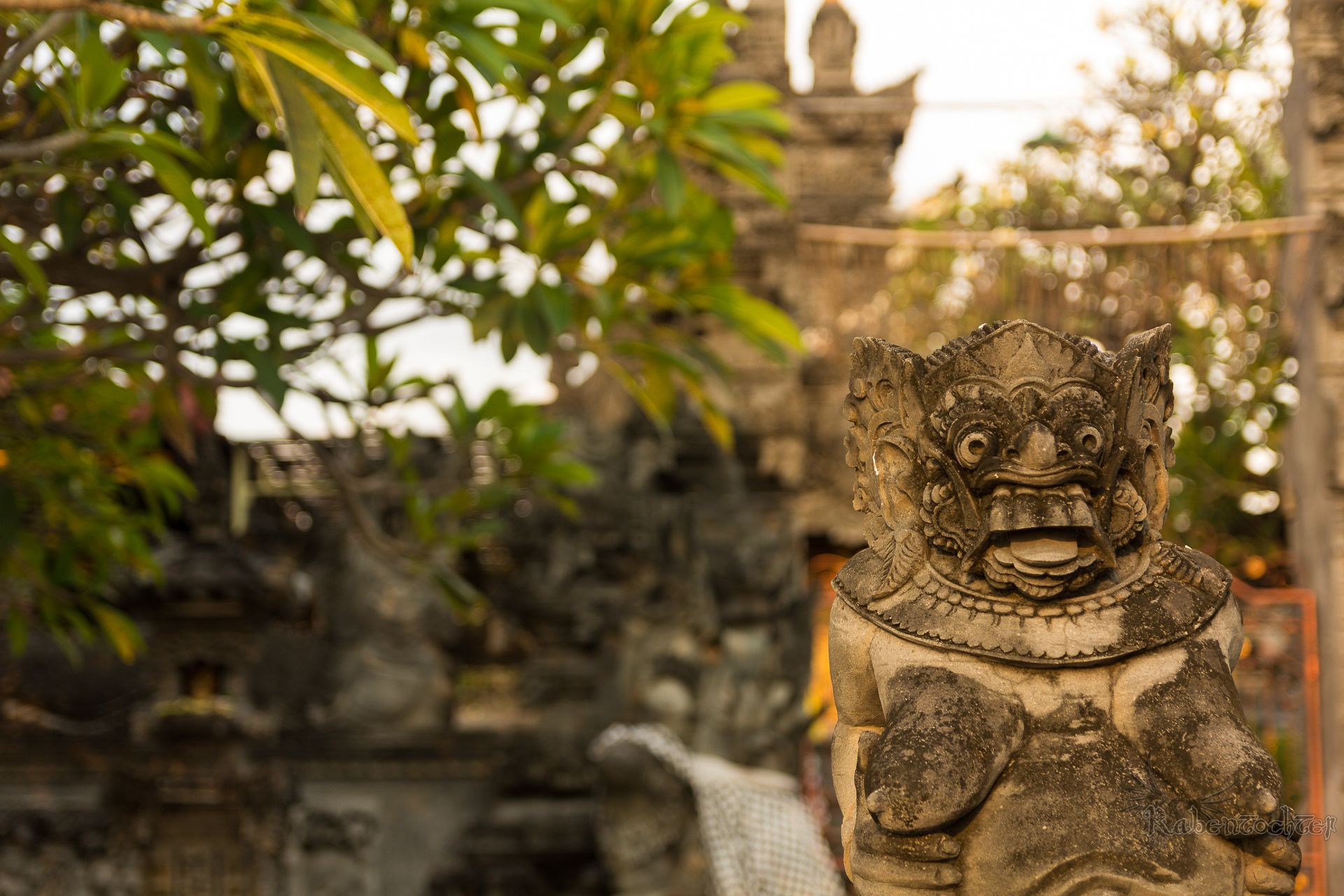 Hindu temple Pura Segara Lovina Beach, Indonesia