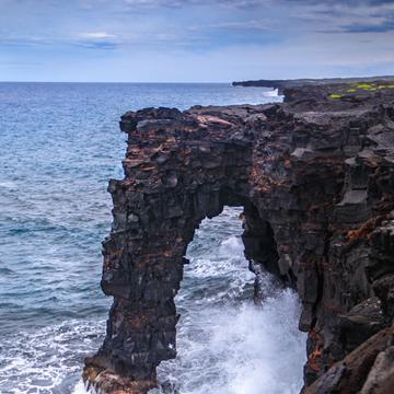 Holei Sea Arch Big Island Hawaii, USA