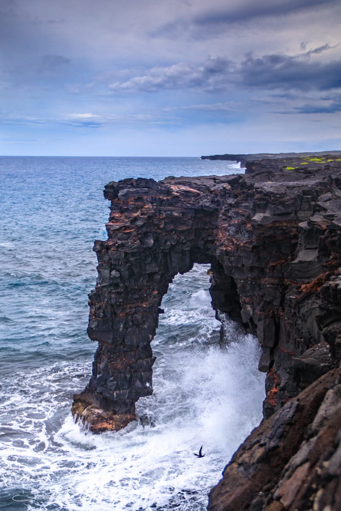 Holei Sea Arch Big Island Hawaii, USA
