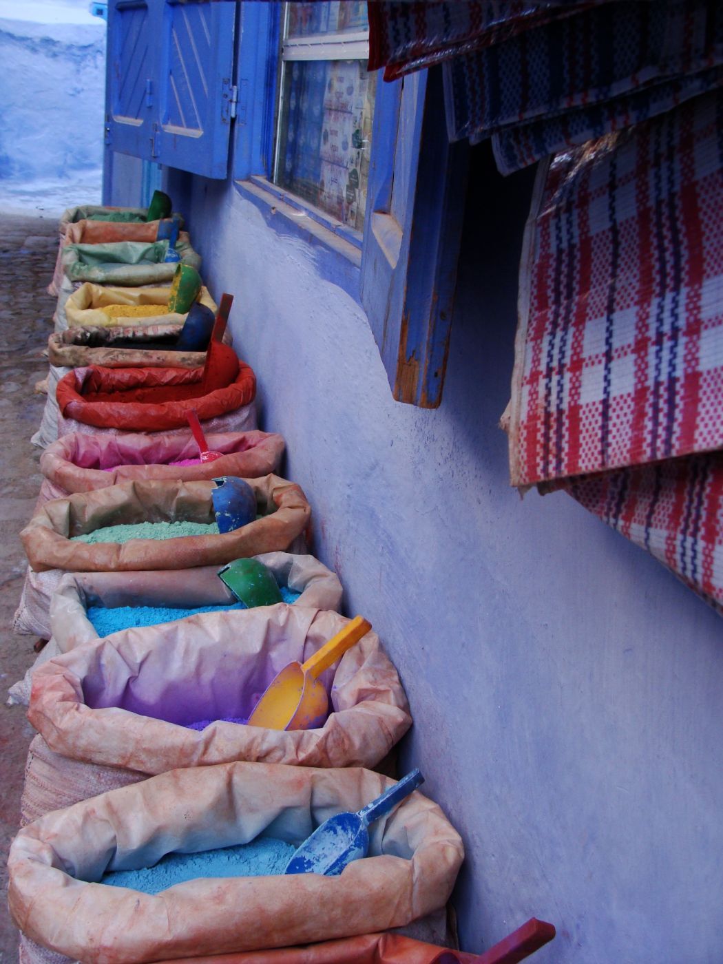 In der Altstadt von Chefchaouen, Morocco