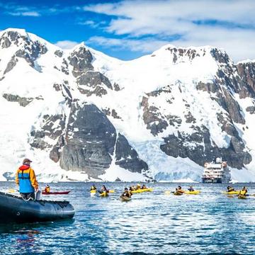 Kayaking in Antarctica, Antarctica