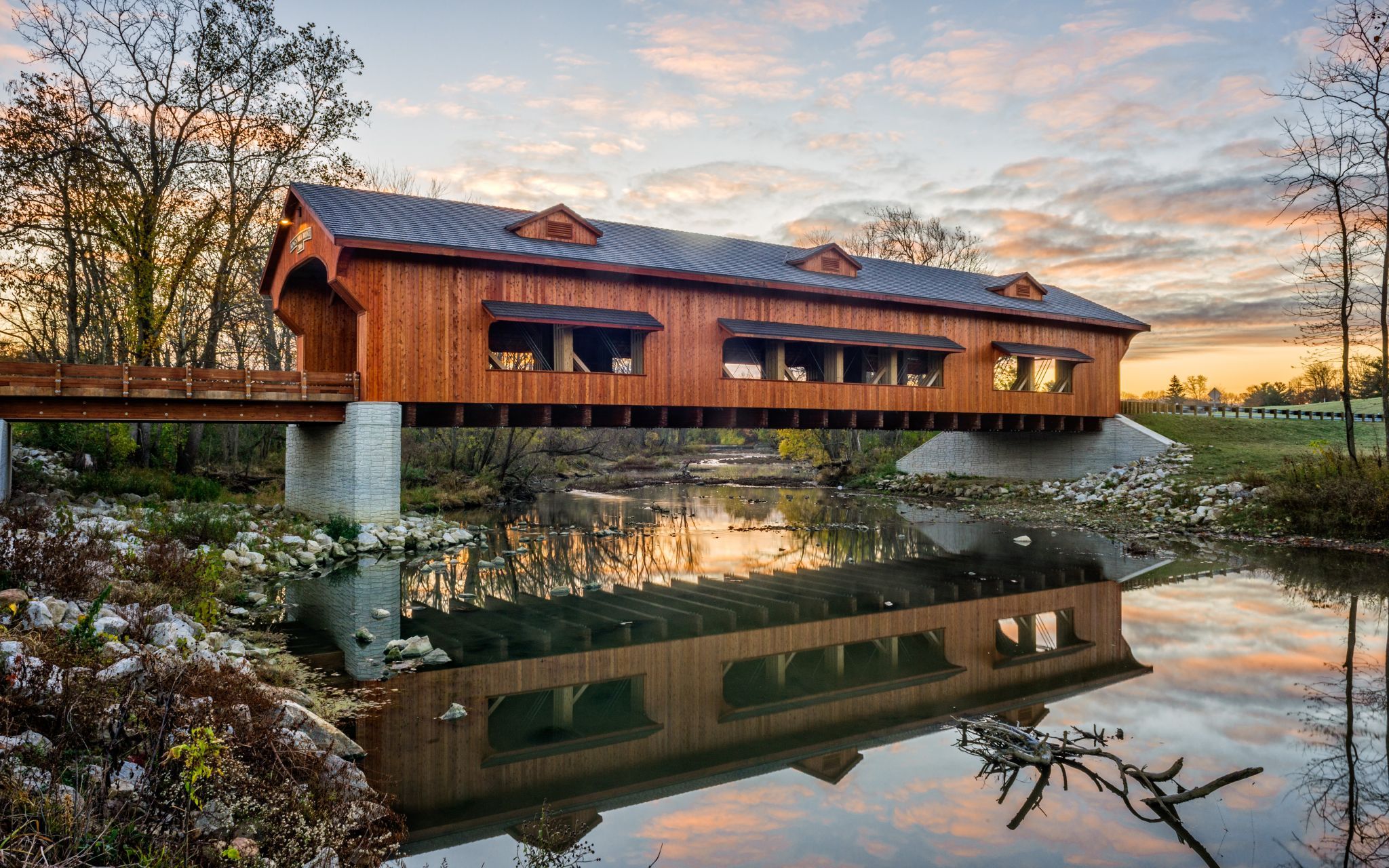 King's Mill Covered Bridge, USA
