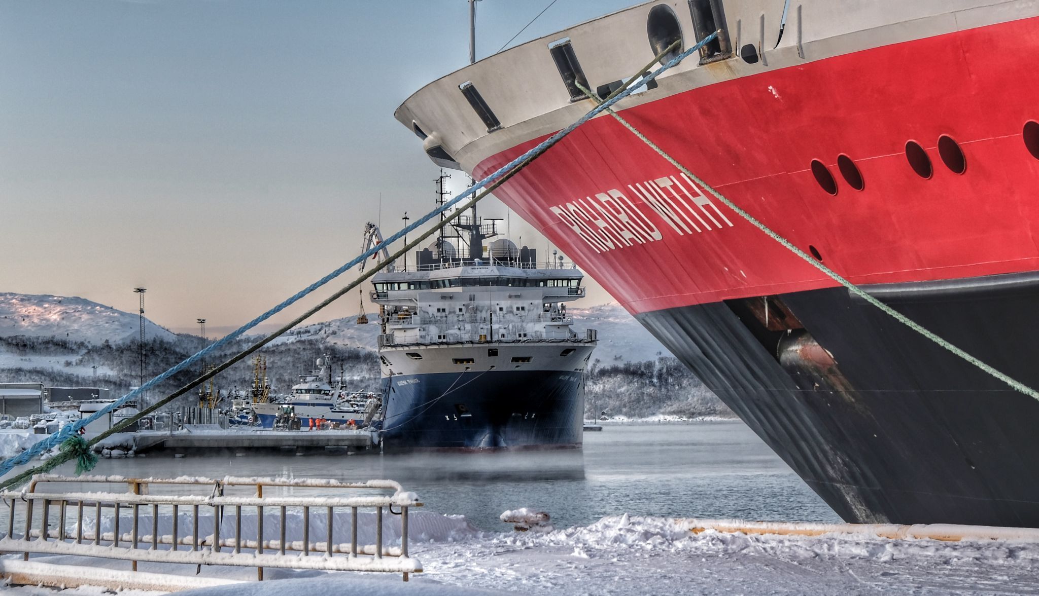 Kirkenes harbour, Norway