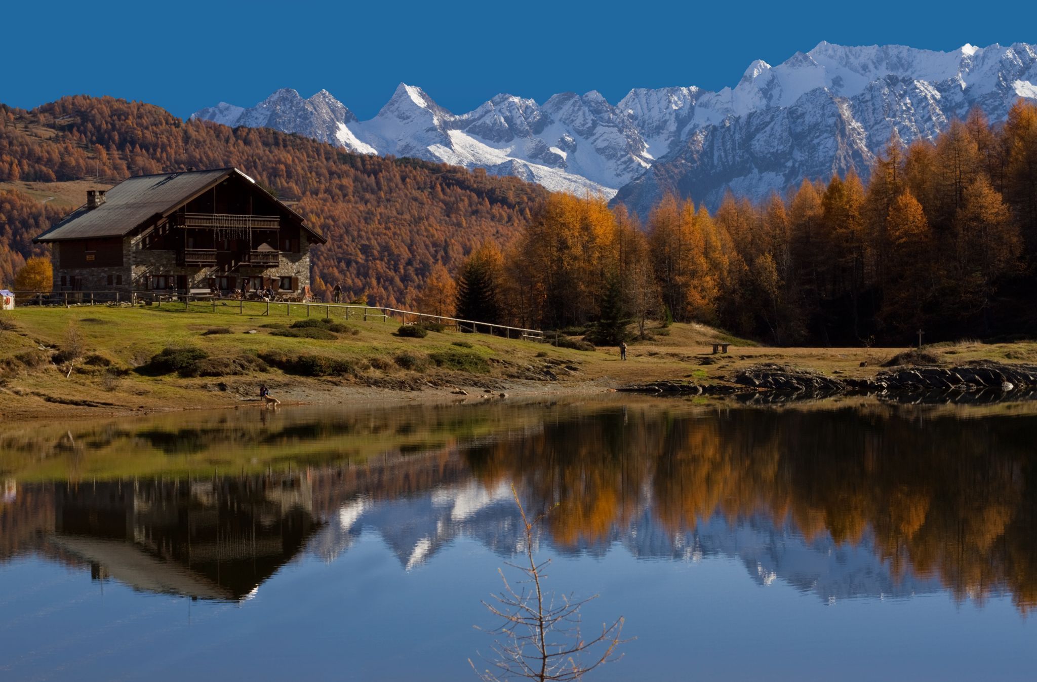 Lago di Mortirolo, Italy