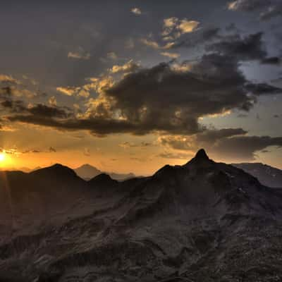 Landscape from mount Gaviola, Italy