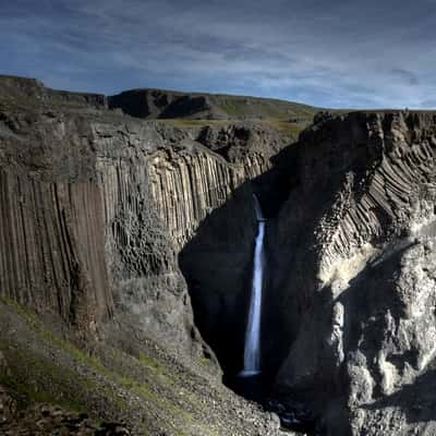 Litlanesfoss in Iceland, Iceland